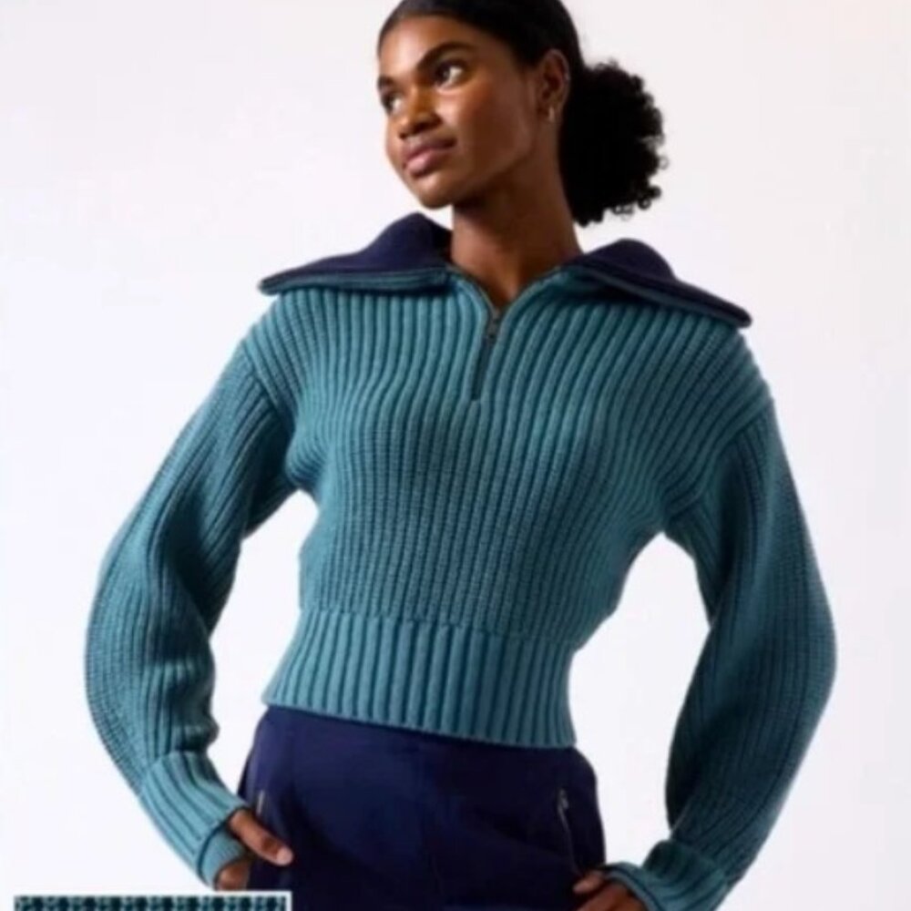Athleta Alder Sweater Medium NWT